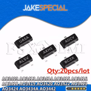 SOT23 MOSFET Transistors Set of 20 Pieces