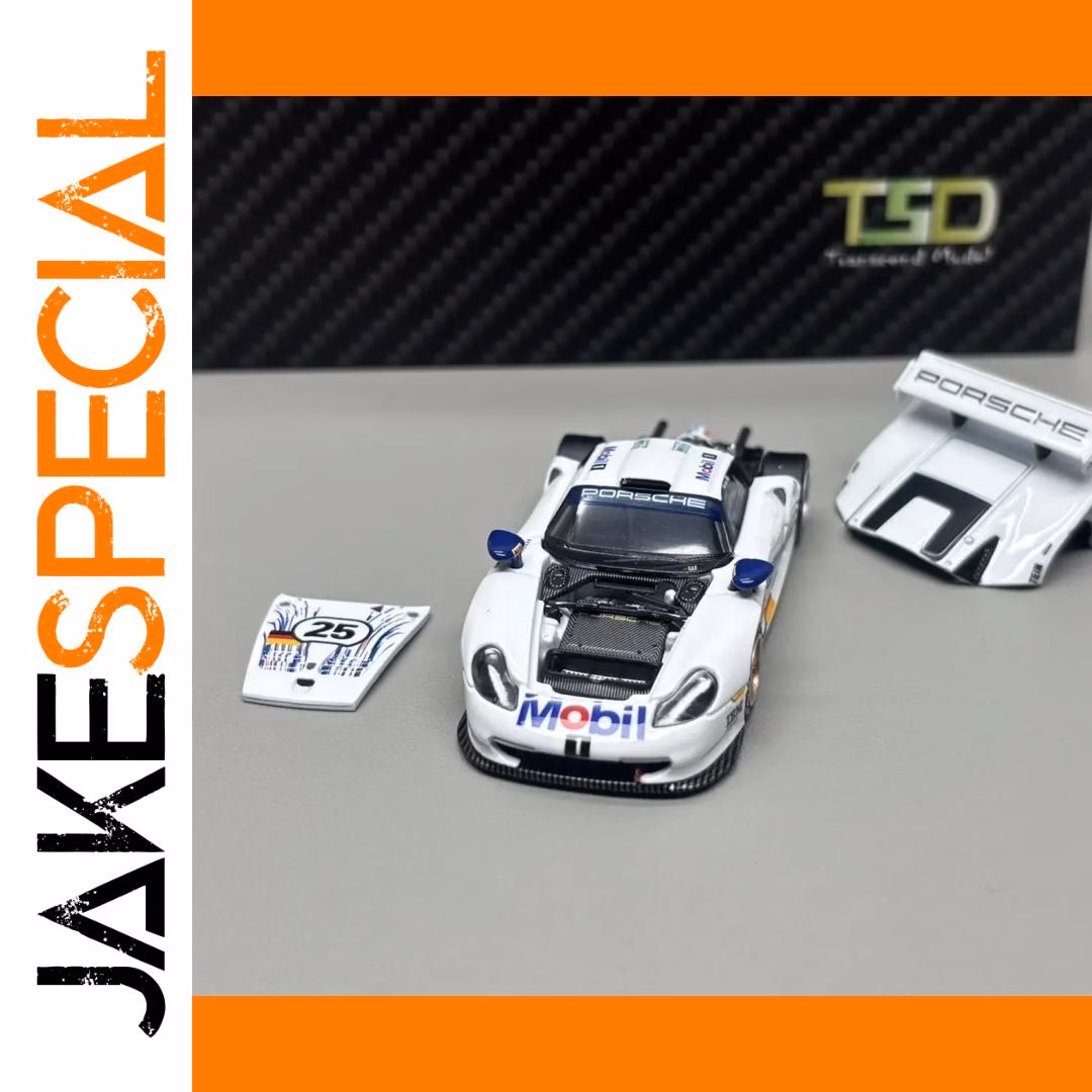 Porsche 911 GT1 1:64 Scale Diecast Model - Image 3