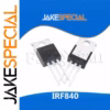 10PCS IRF840N Power MOSFET Set for Electronics