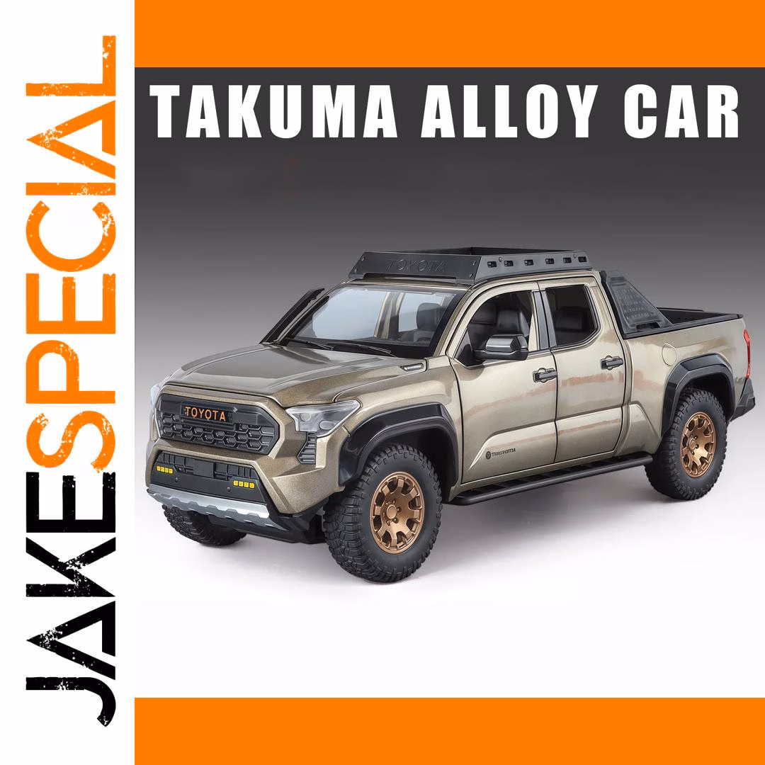 Toyota Tacoma Off-Road Truck 1:24 Scale Model - Image 7