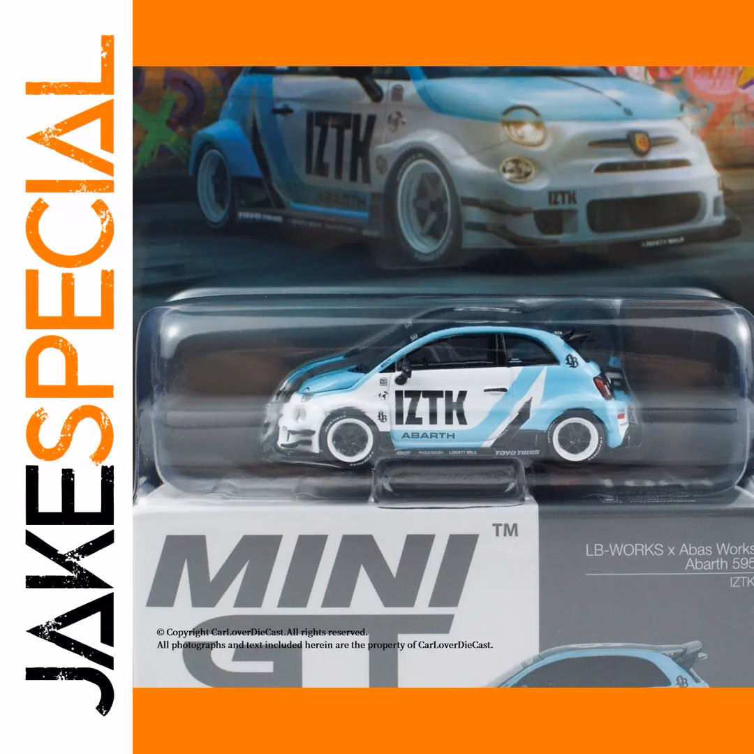 Minigt 1:64 Abarth 595 Diecast Model Car - Image 3