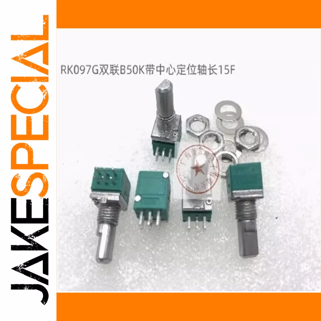 RK097G Dual Seal Potentiometer 50K Ohm 1 PCS - Image 3