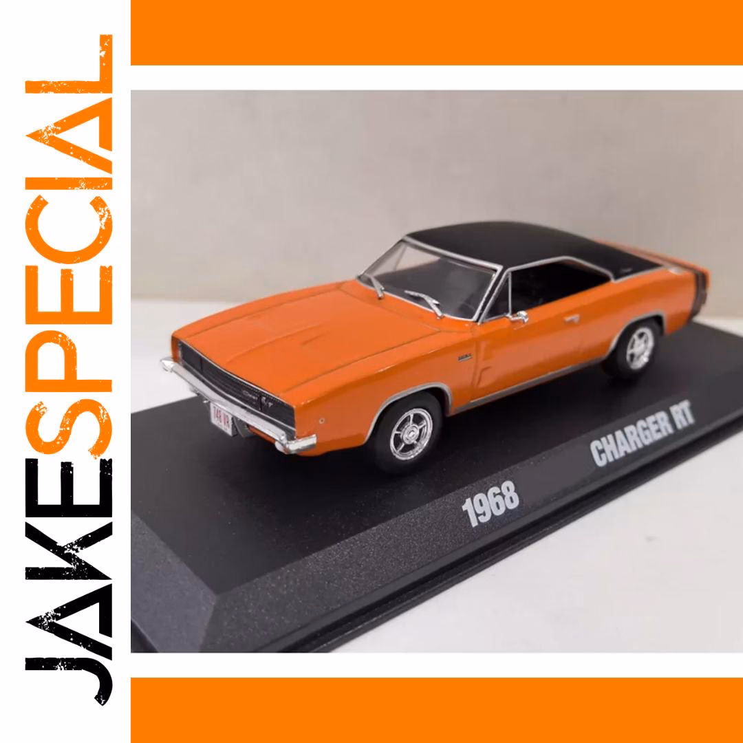 1968 Charger RT 1:43 Scale Model Replica - Image 3