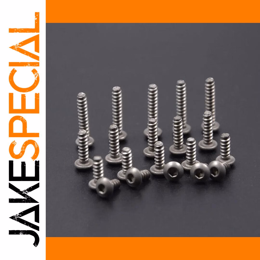Titanium Self-Tapping Screws Set 1 PCS, M3 Sizes