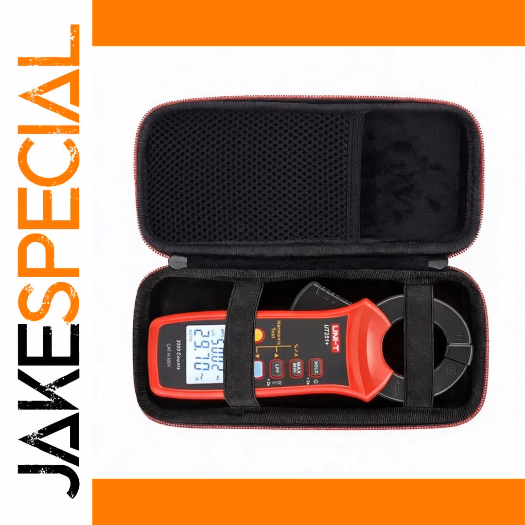 Hard EVA Case for UNI-T UT251+ UT251C+ Meters