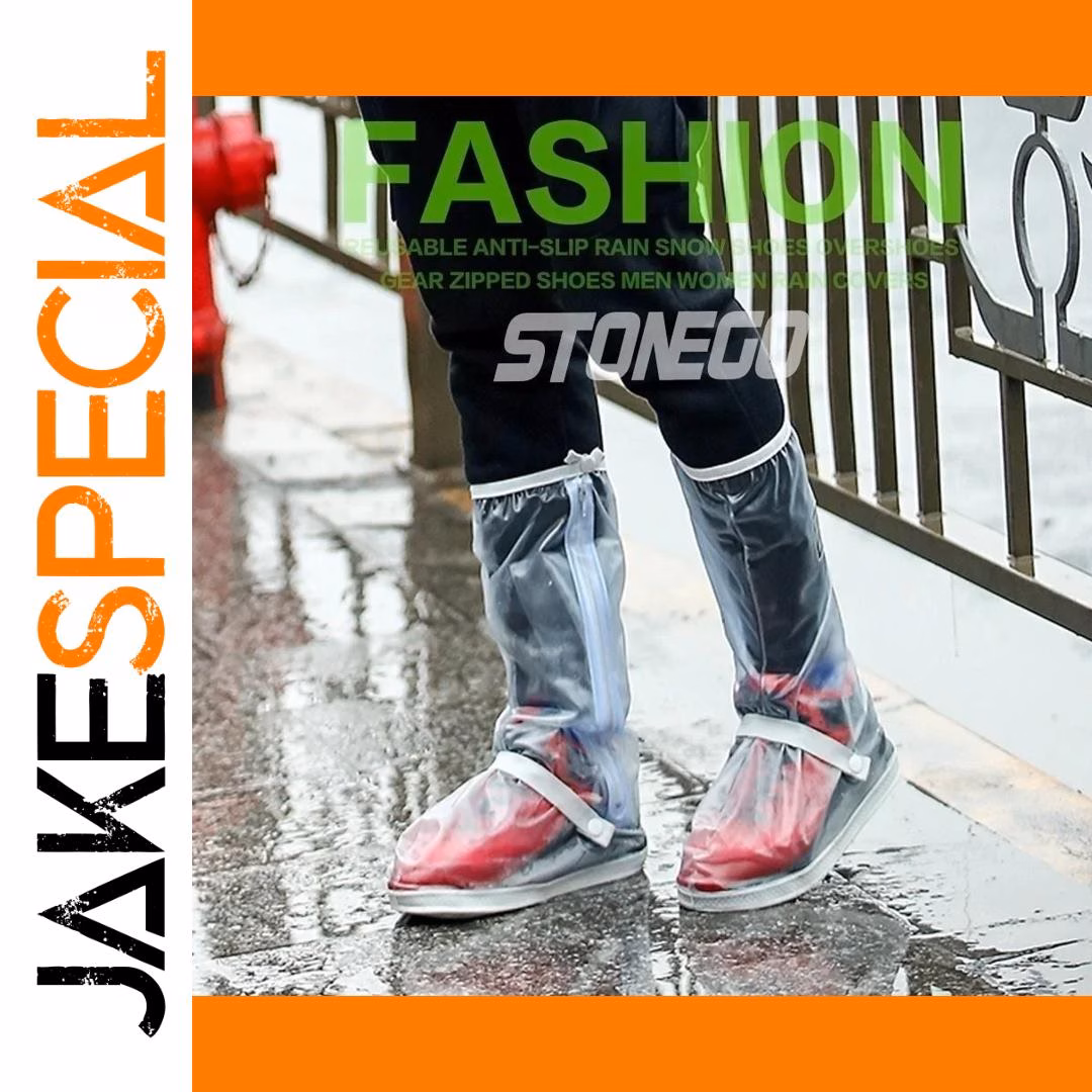 Waterproof Foldable Anti-Slip Shoe Covers - Image 2