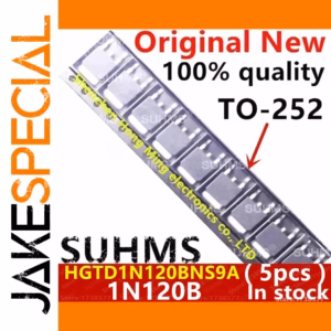 5PCS HGTD1N120BNS9A Drive ICs TO-252 Package