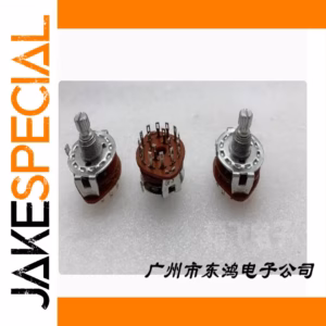 2 PCS Taiwan ALPHA SR2512F Rotary Band Switches