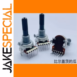 RK161 Dual Potentiometer B500K Set for Audio Mixing