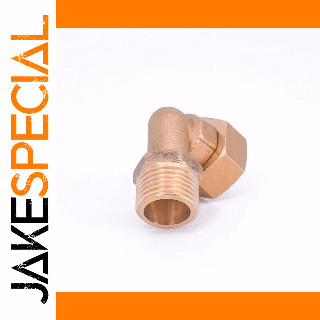 Brass 90 Degree Elbow Fitting 1/2 BSP 32mm - Image 6