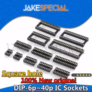 10PCS Versatile IC Socket Set DIP6 to DIP40