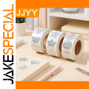 Handmade Birthday Party Stickers Roll - 500 Stickers