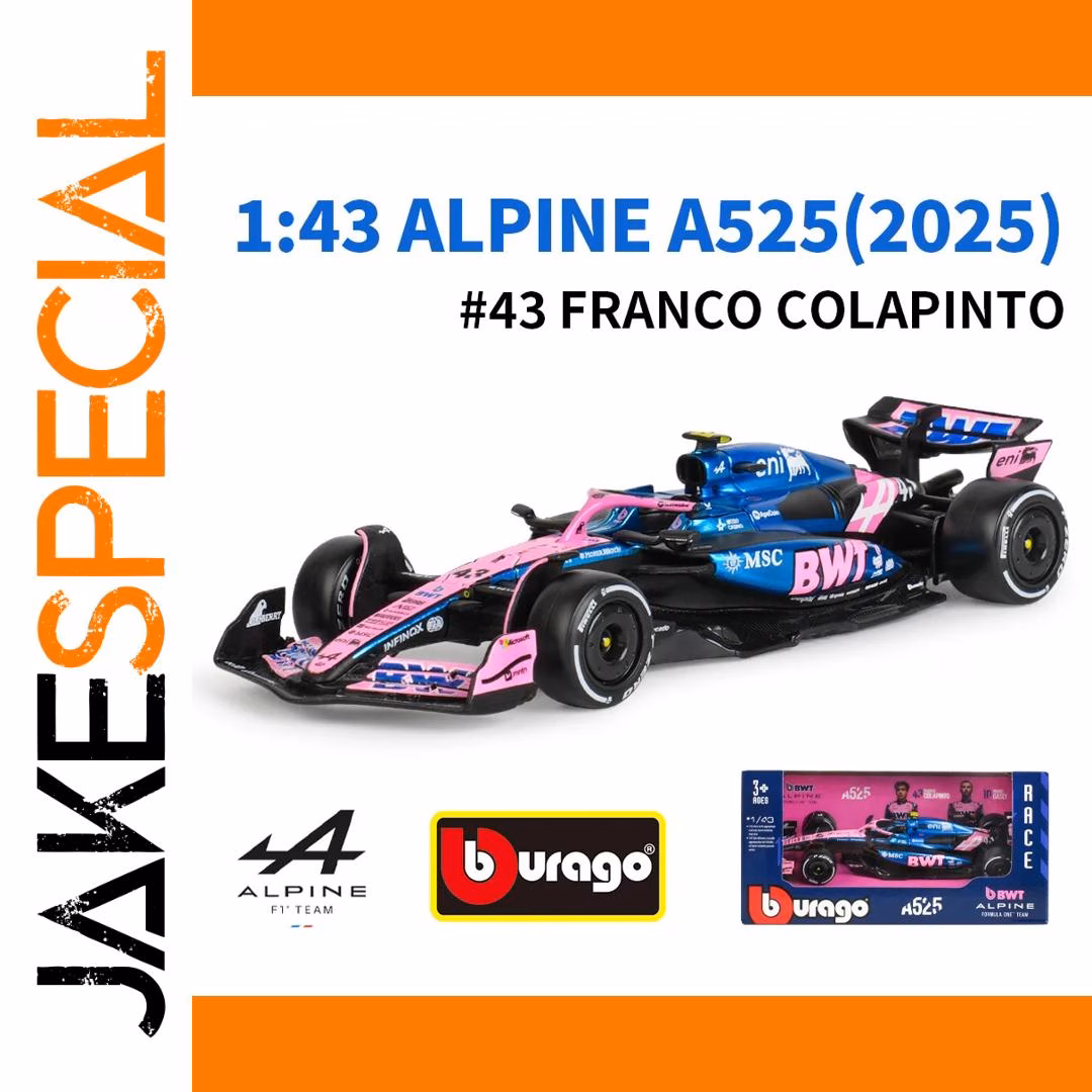 Bburago 1:43 Alpine A525 Diecast Model #10 - Image 6
