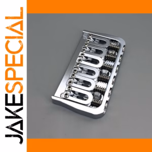 6 String HIP Style Fixed Guitar Bridge