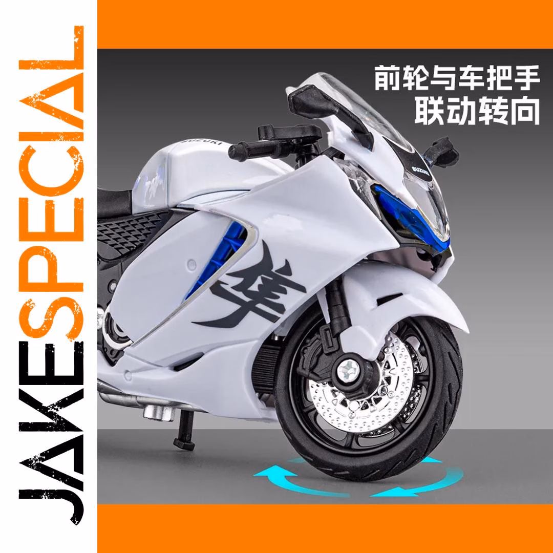 Suzuki GSX 1300R Hayabusa 1:18 Diecast Model - Image 4