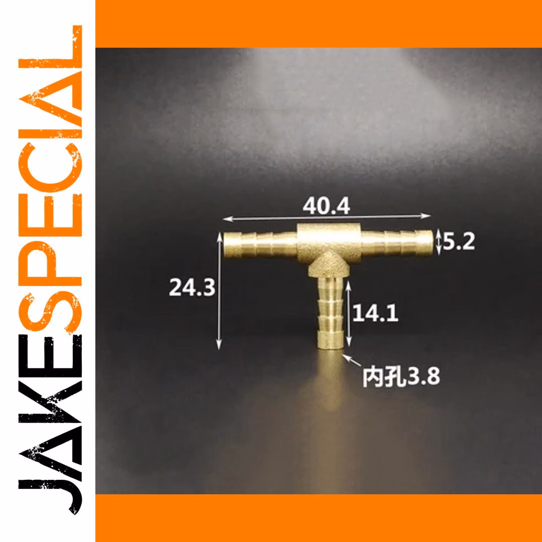Brass Connector for Low-Pressure Applications - Image 3