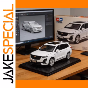 1:24 Scale 2023 XT6 SUV Model White Finish