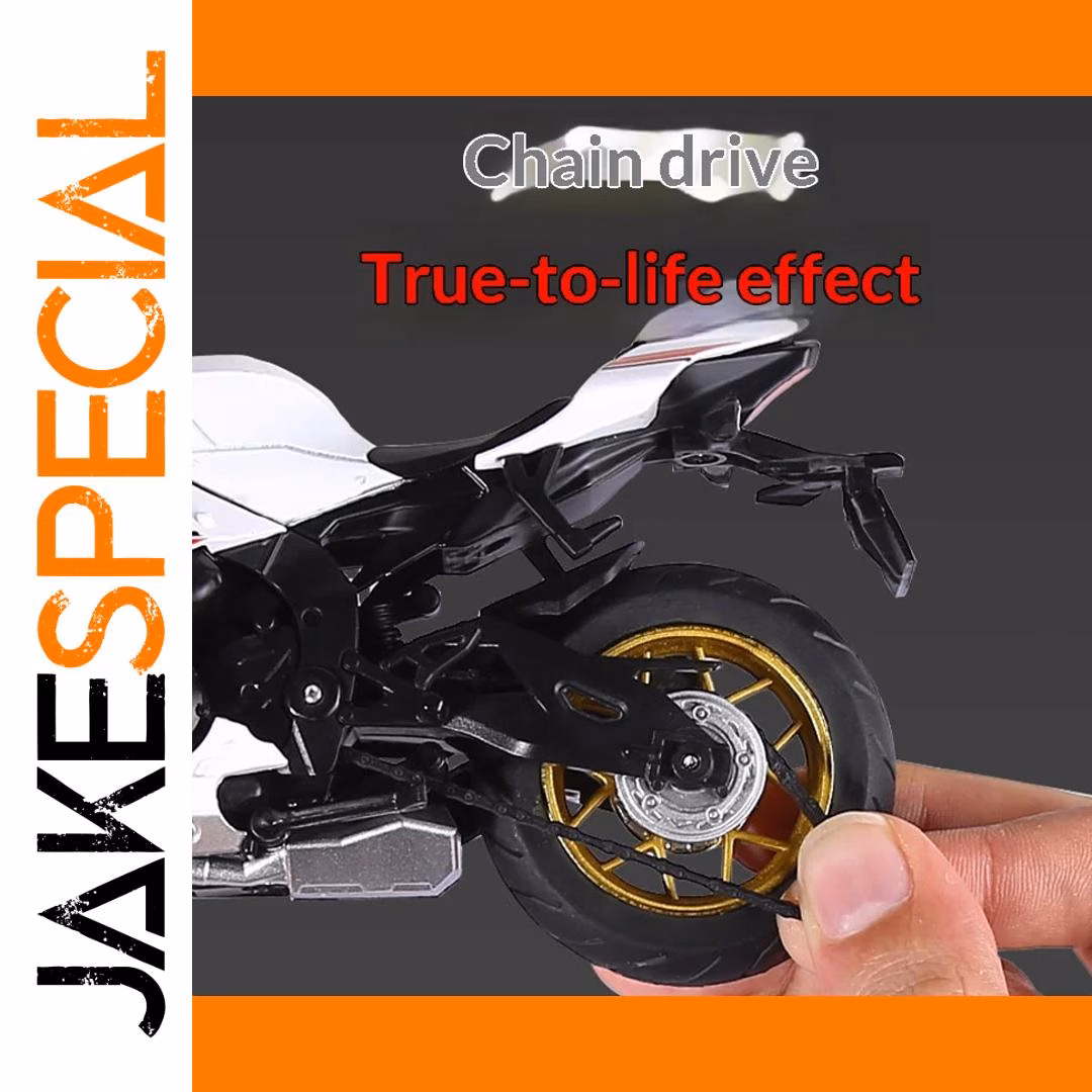Yamaha R1 1:12 Scale Die-Cast Motorcycle Model - Image 5
