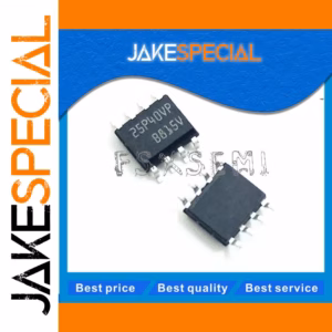 Pack of 10 M25P40-VMN6TP Flash Memory ICs
