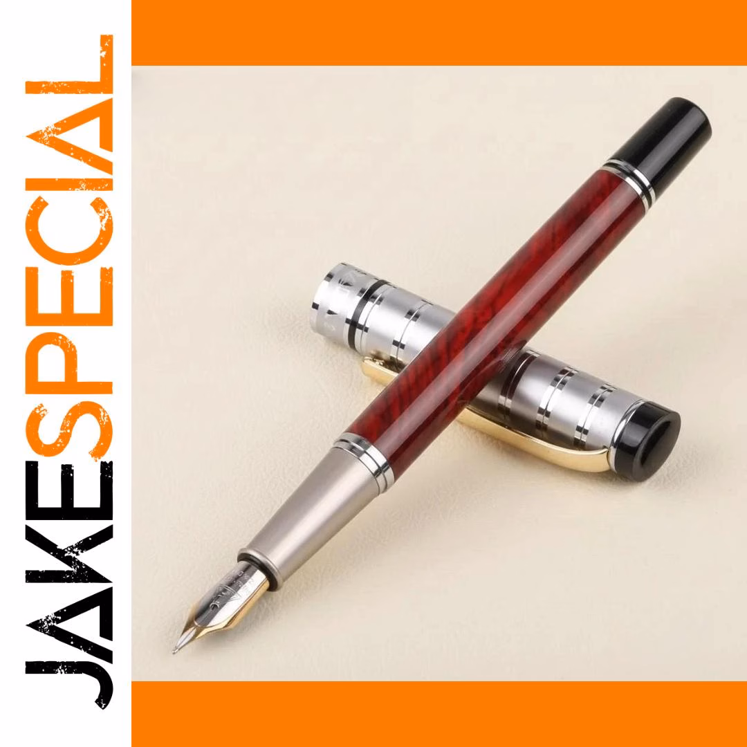 Luxury Fountain Pen with Gold-Plated Nib - Image 8