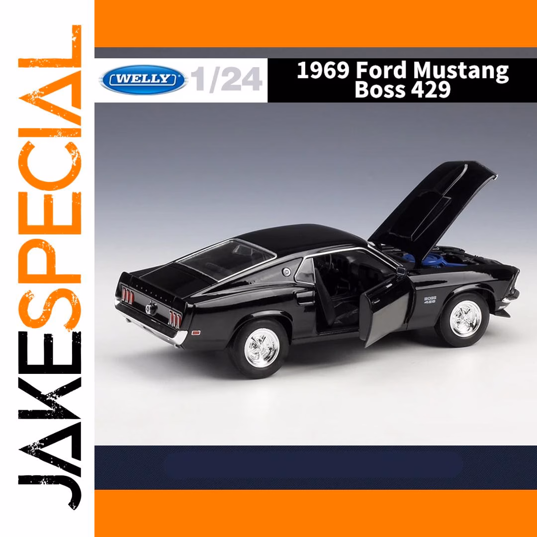 1969 Ford Mustang Boss 429 Model 1:24 Scale - Image 3