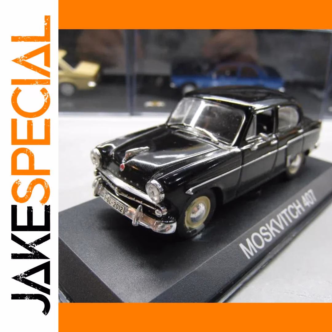 Diecast MOSKVITCH 407 Car Model Toy 1:43 Scale - Image 2