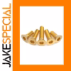 Brass Hex Screws Set M3 to M12 Varied Lengths