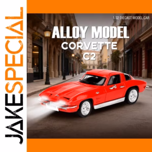 Chevrolet Corvette C2 1:32 Scale Model Red
