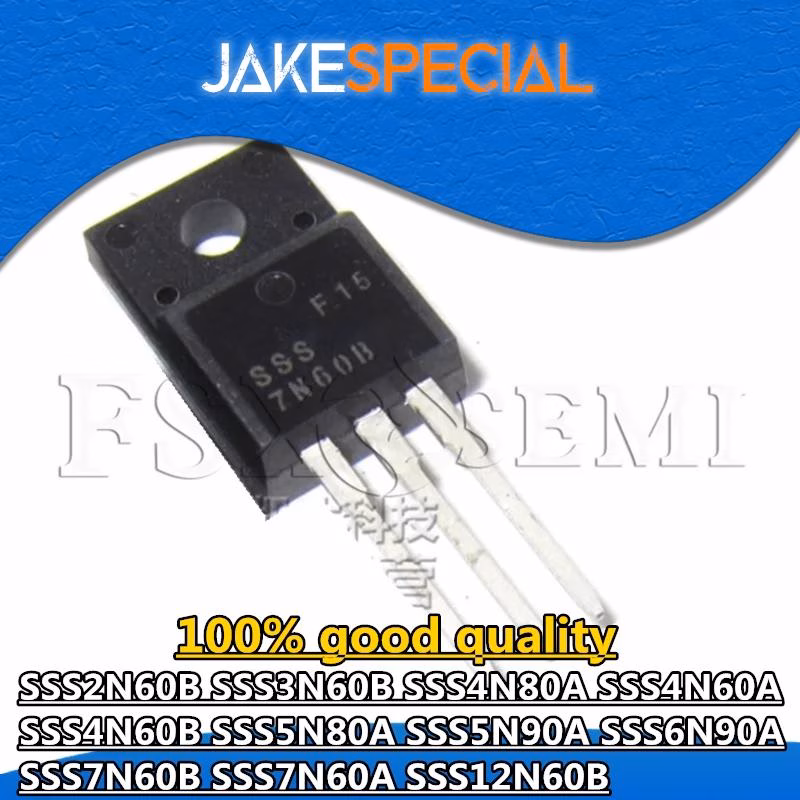 10PCS SSS Integrated Circuits TO-220F Set