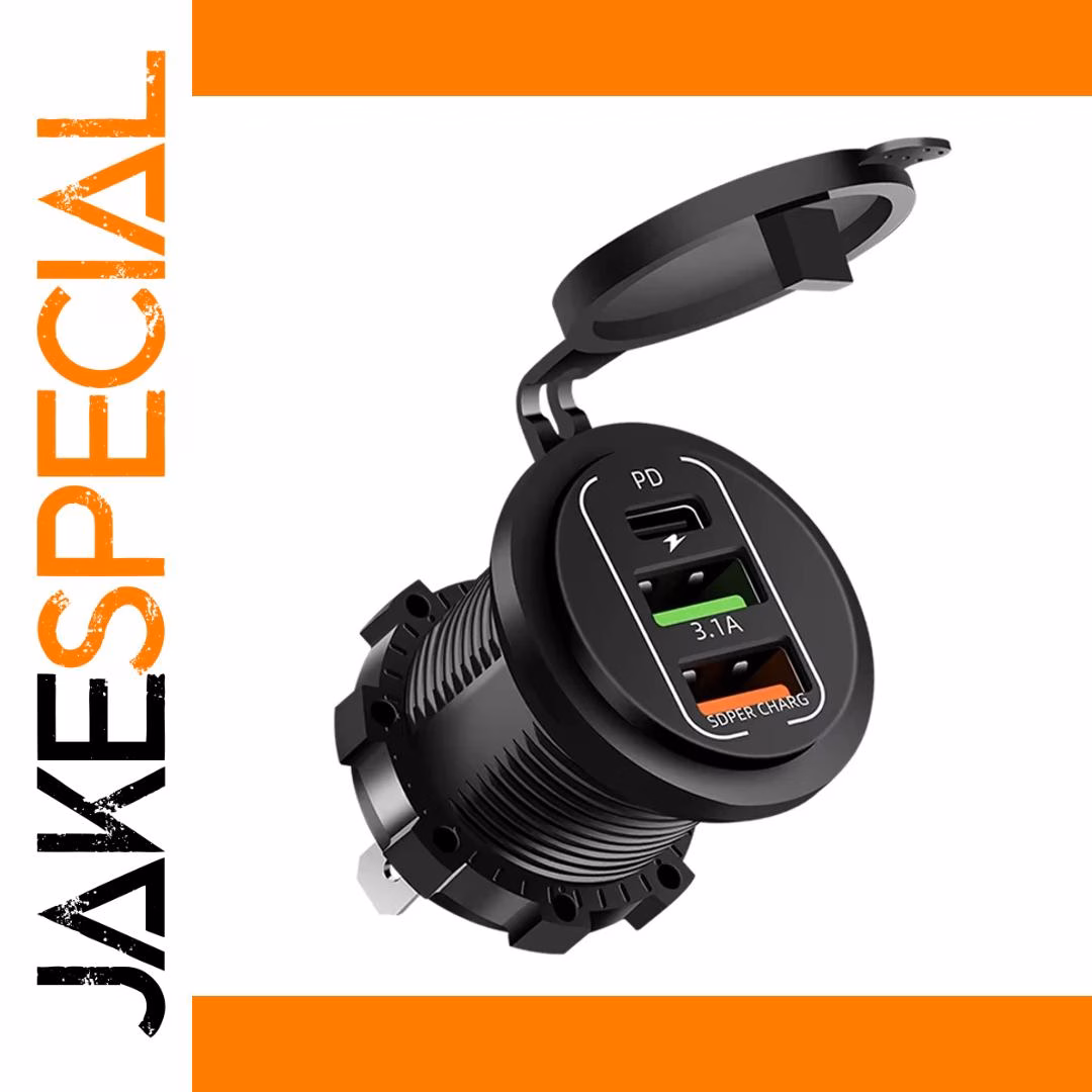 4 Ports Dual PD QC 3.0 USB Car Charger - Image 6