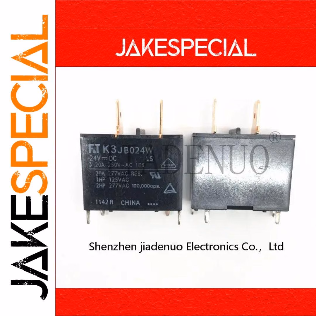 24V 20A Relay 4-Pin Pack of 5-10 Pieces