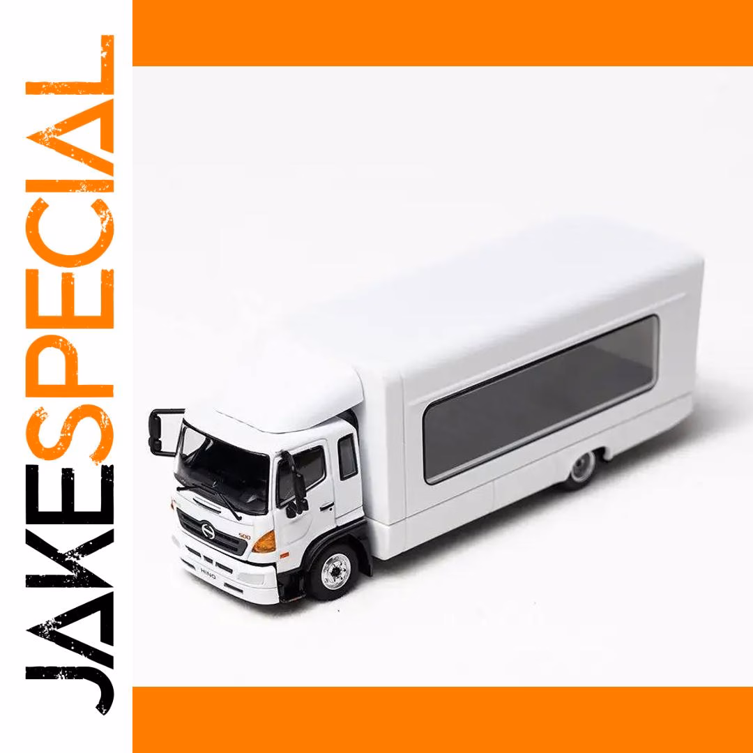 Tiny Micro-model 64 Hino500 Diecast Lift Truck - Image 10