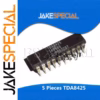 Set of 5 TDA8425 DIP-20 Audio Processors
