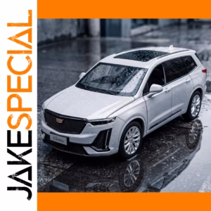 1:24 Scale Diecast XT6 SUV Model Silver Finish