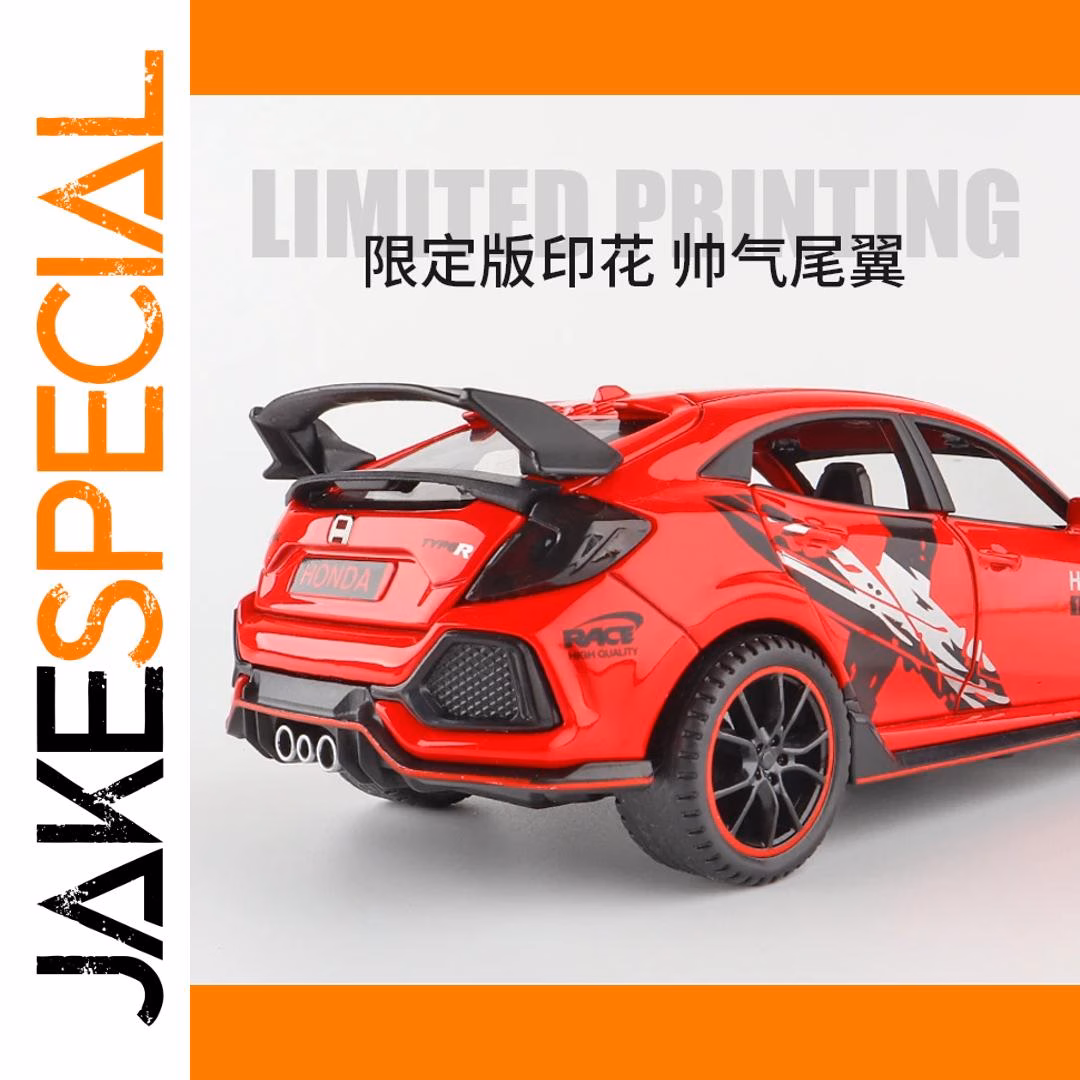 Honda Civic Type-R 1:32 Scale Diecast Model - Image 5