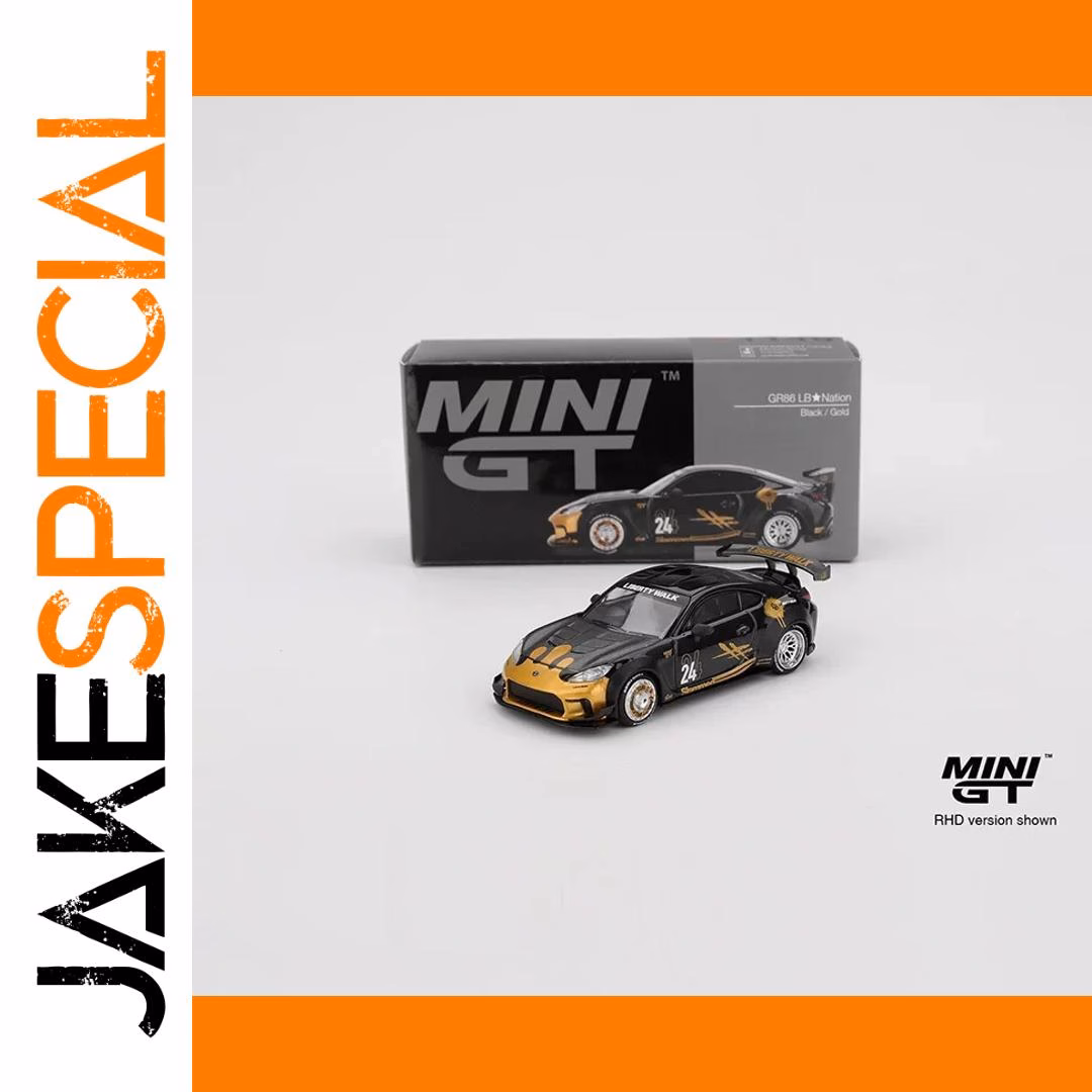 MINI GT 1/64 Scale GR86 LBWK Collectible Model
