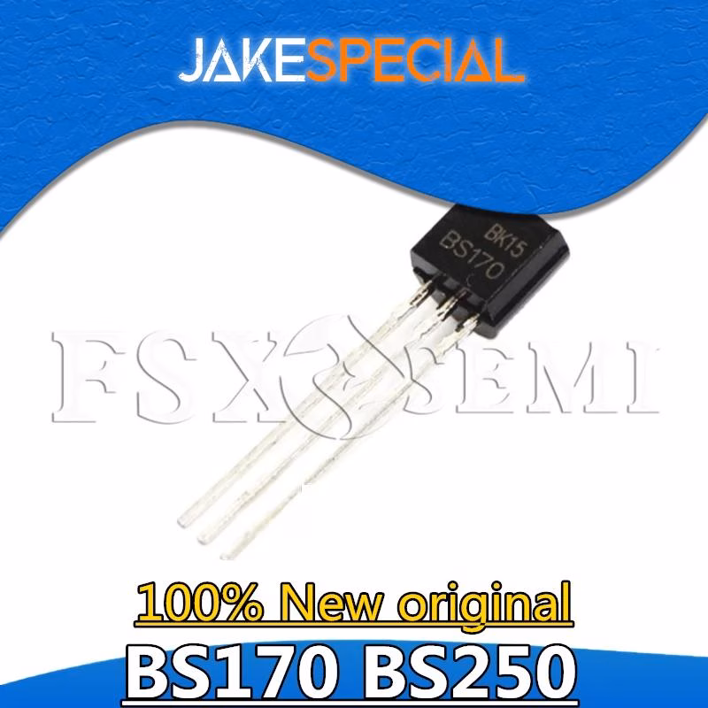 Set of 10 BS170 and BS250 Voltage Regulators
