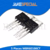 5PCS MBR60100CT Schottky Diodes Set TO-220