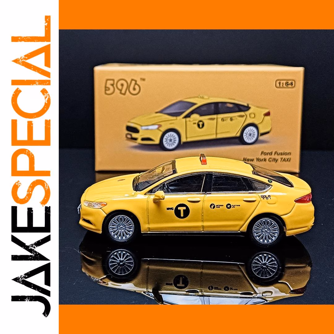 Ford Mondeo 1:64 Scale Taxi Diecast Model - Image 2