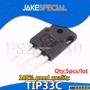 TIP33C Transistors Set of 5 PCS for Circuits