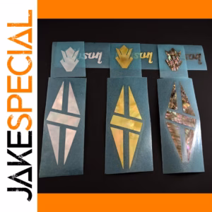 Mother of Pearl Guitar Logo Decals Set