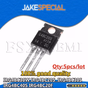 5PCS IRG4BC Transistor Set in TO220 Format