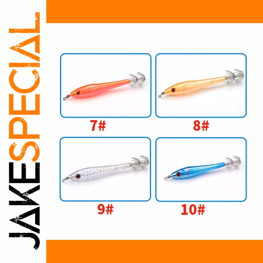 Professional Hard Plastic Squid Jig 10 cm 5.5 g - Image 6