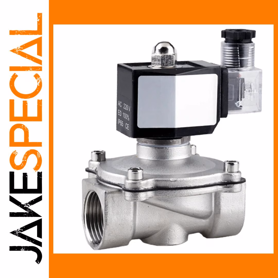 24V DC 220V AC Stainless Steel Solenoid Valve - Image 2