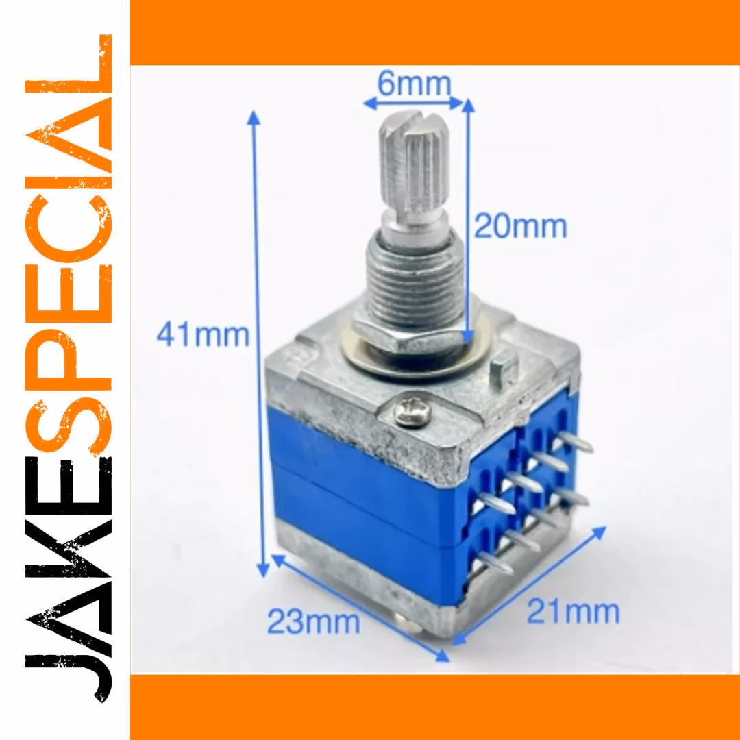 Dual A100K Volume Potentiometers 2 PCS - Image 2