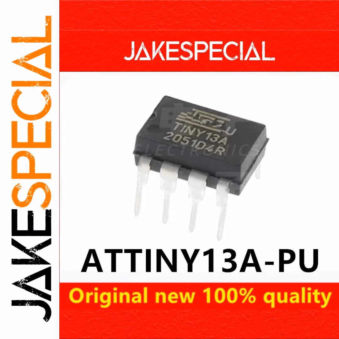 5PCS ATTINY13A-PU Microcontroller DIP-8 Chips