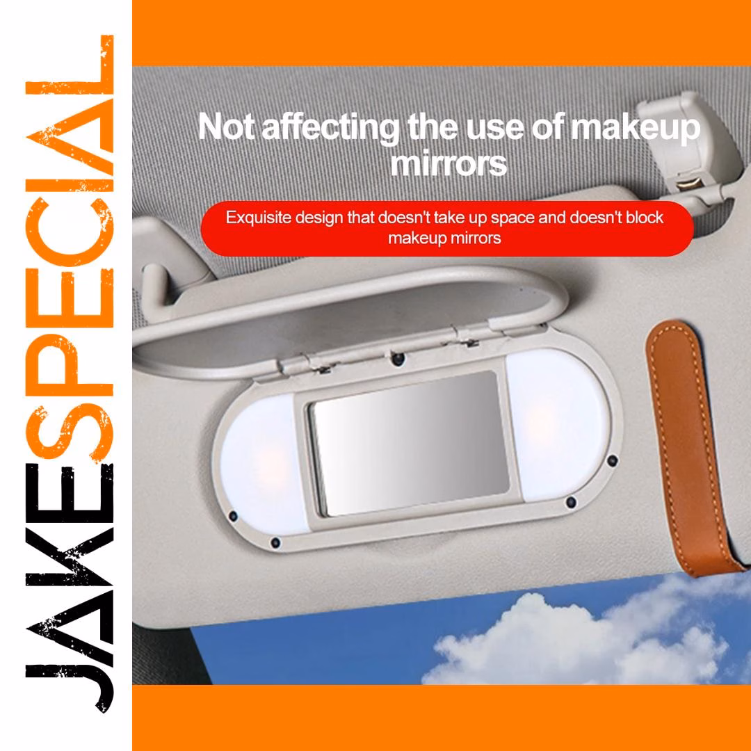 Car Sun Visor Glasses Case for Eyewear Storage - Image 4