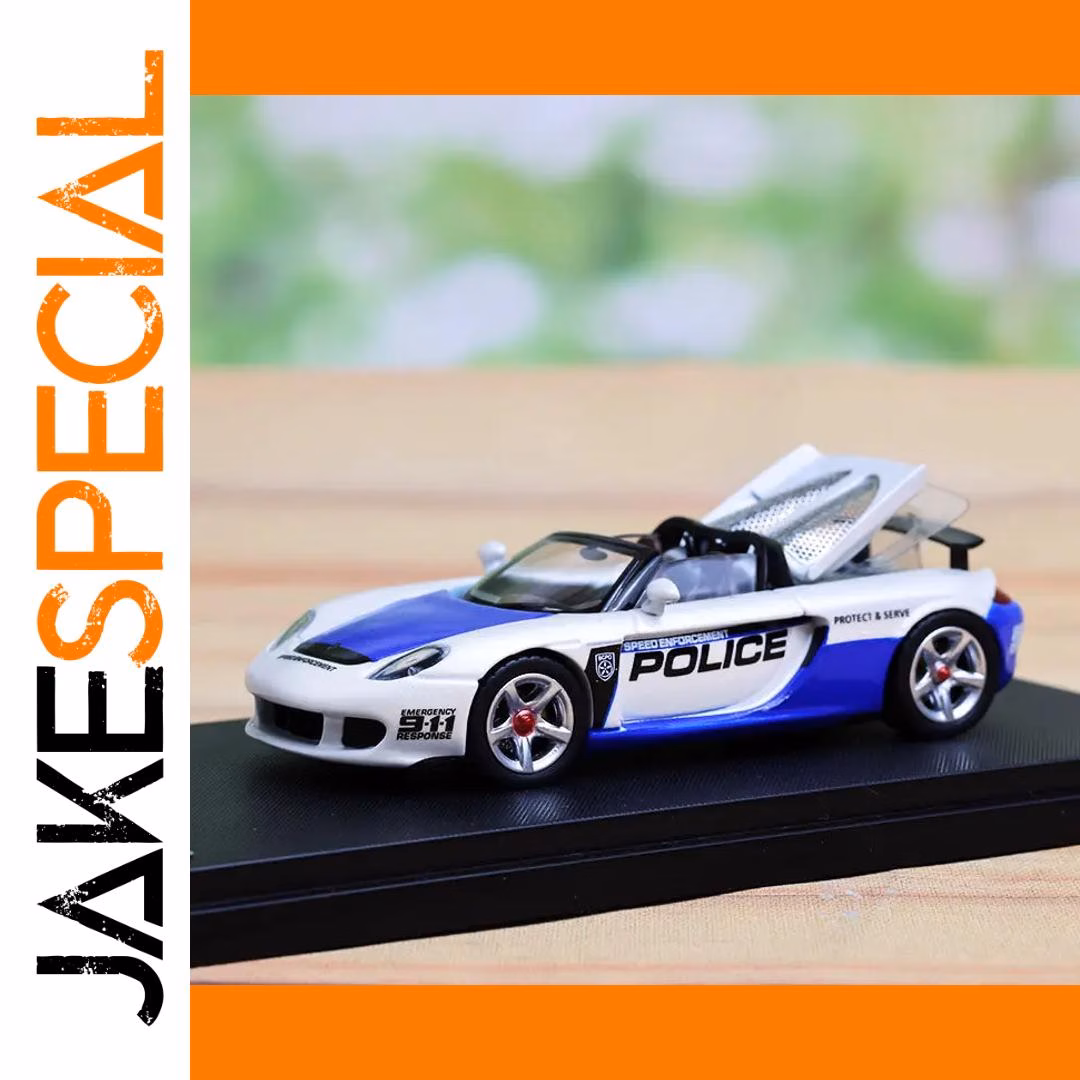 Porsche Carrera GT Convertible 1:64 Scale Model - Image 5