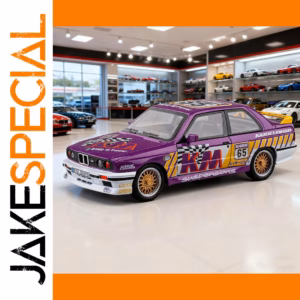 1:24 Scale Purple Diecast Racing Car Model