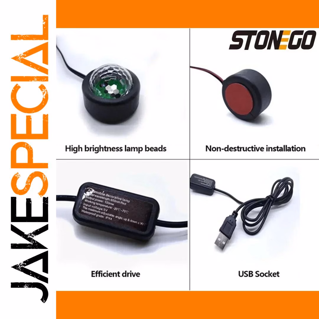 Car LED Atmosphere Light with 7 Colors - Image 2